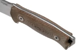 LionSteel M5 CPM 3V, Natural Canvas Micarta, Knivesandtools Exclusive Cuchillo De Supervivencia -Victorinox Ventas LI M5 3V CVN 05 lionsteel kato exclusive