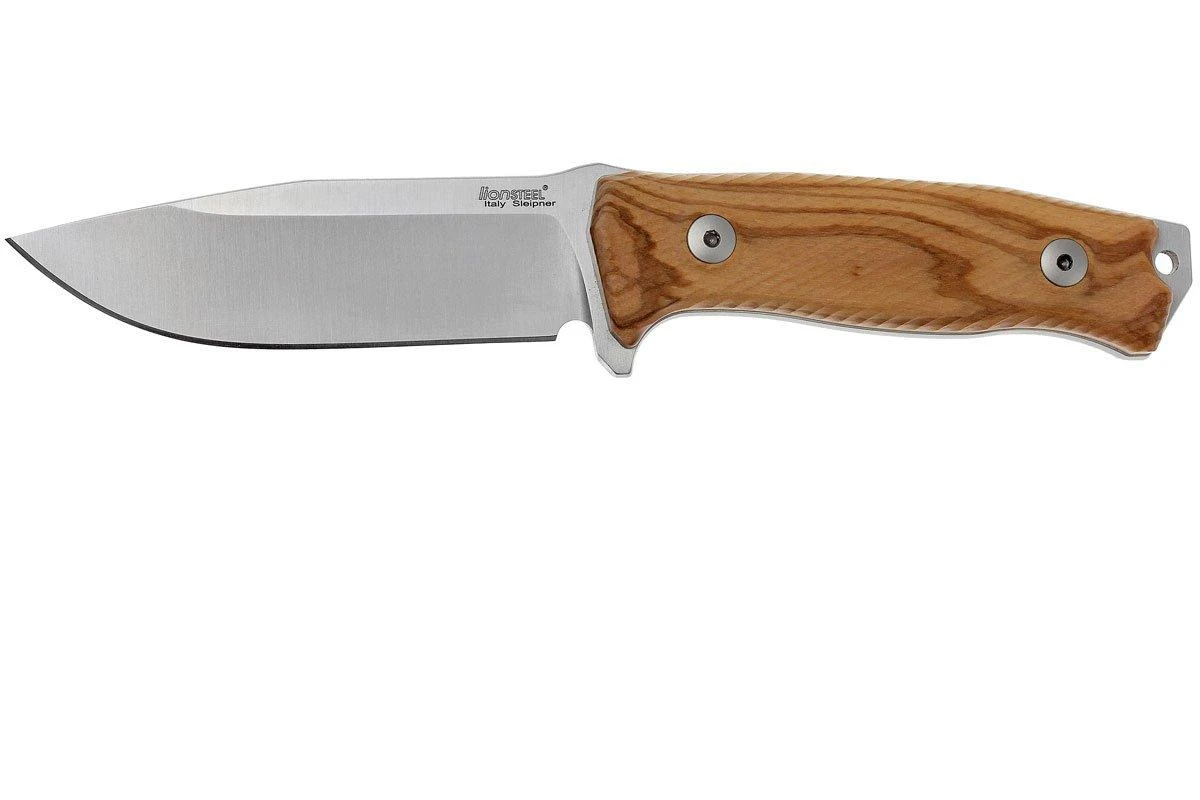 LionSteel M5-UL Sleipner Blade, Olivewood Handle 3 LionSteel M5-UL Sleipner Blade, Olivewood Handle