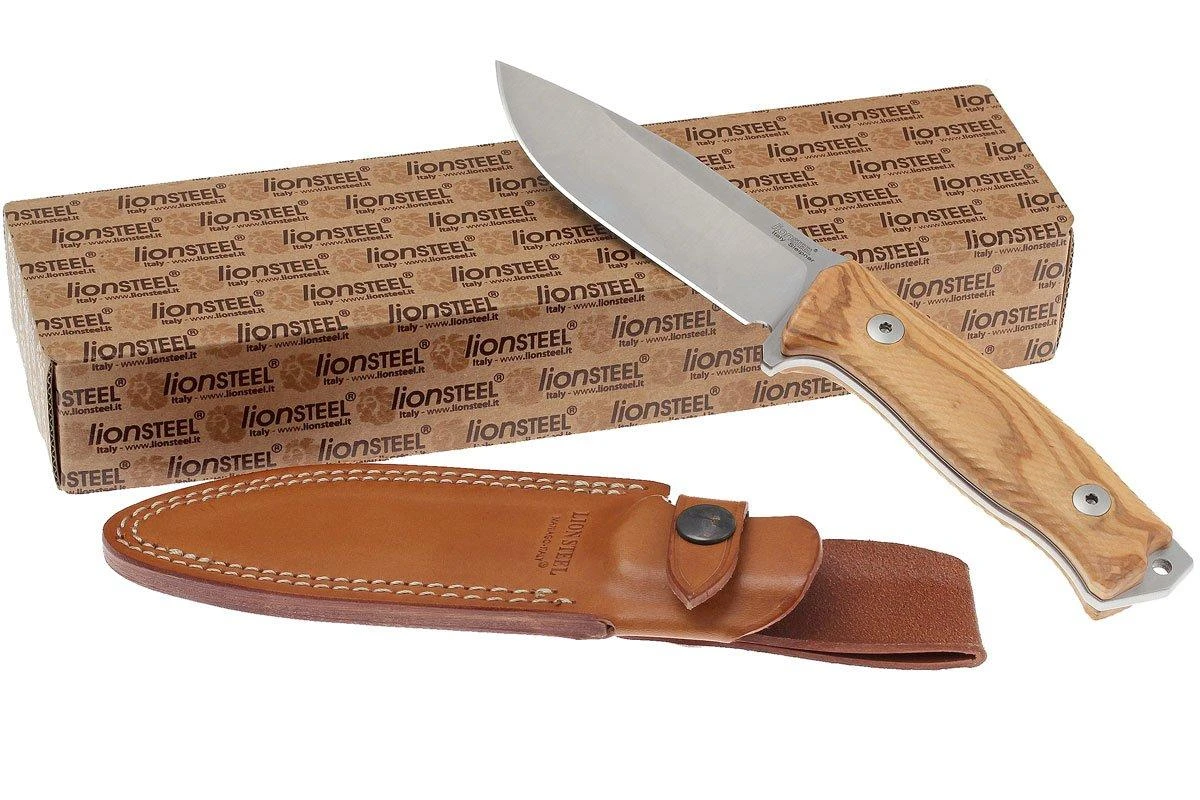 LionSteel M5-UL Sleipner Blade, Olivewood Handle 11 LionSteel M5-UL Sleipner Blade, Olivewood Handle - Imagen 9