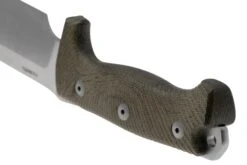 LionSteel M7 CVG Satin, Green Canvas Micarta Cuchillo Fijo, Molletta Design -Victorinox Ventas LI M7 CVG 04 lionsteel