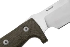 LionSteel M7 CVG Satin, Green Canvas Micarta Cuchillo Fijo, Molletta Design -Victorinox Ventas LI M7 CVG 05 lionsteel