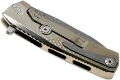 LionSteel ROK Damascus Gold Titanium ROK DD GL Navaja 15 LionSteel ROK Damascus Gold Titanium ROK DD GL Navaja -Victorinox Ventas LI ROK DD GL 04 lionsteel rok