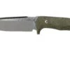 LionSteel T5-CVG Green Canvas Micarta Satin Cuchillo Fijo -Victorinox Ventas LI T5 CVG 01 lionsteel
