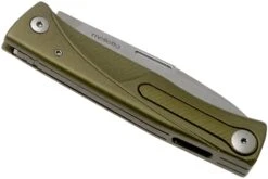 LionSteel Thrill Green Aluminum Integral Navaja Slipjoint -Victorinox Ventas LI TL A GS 04 lionsteel