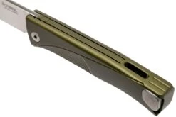 LionSteel Thrill Green Aluminum Integral Navaja Slipjoint -Victorinox Ventas LI TL A GS 08 lionsteel