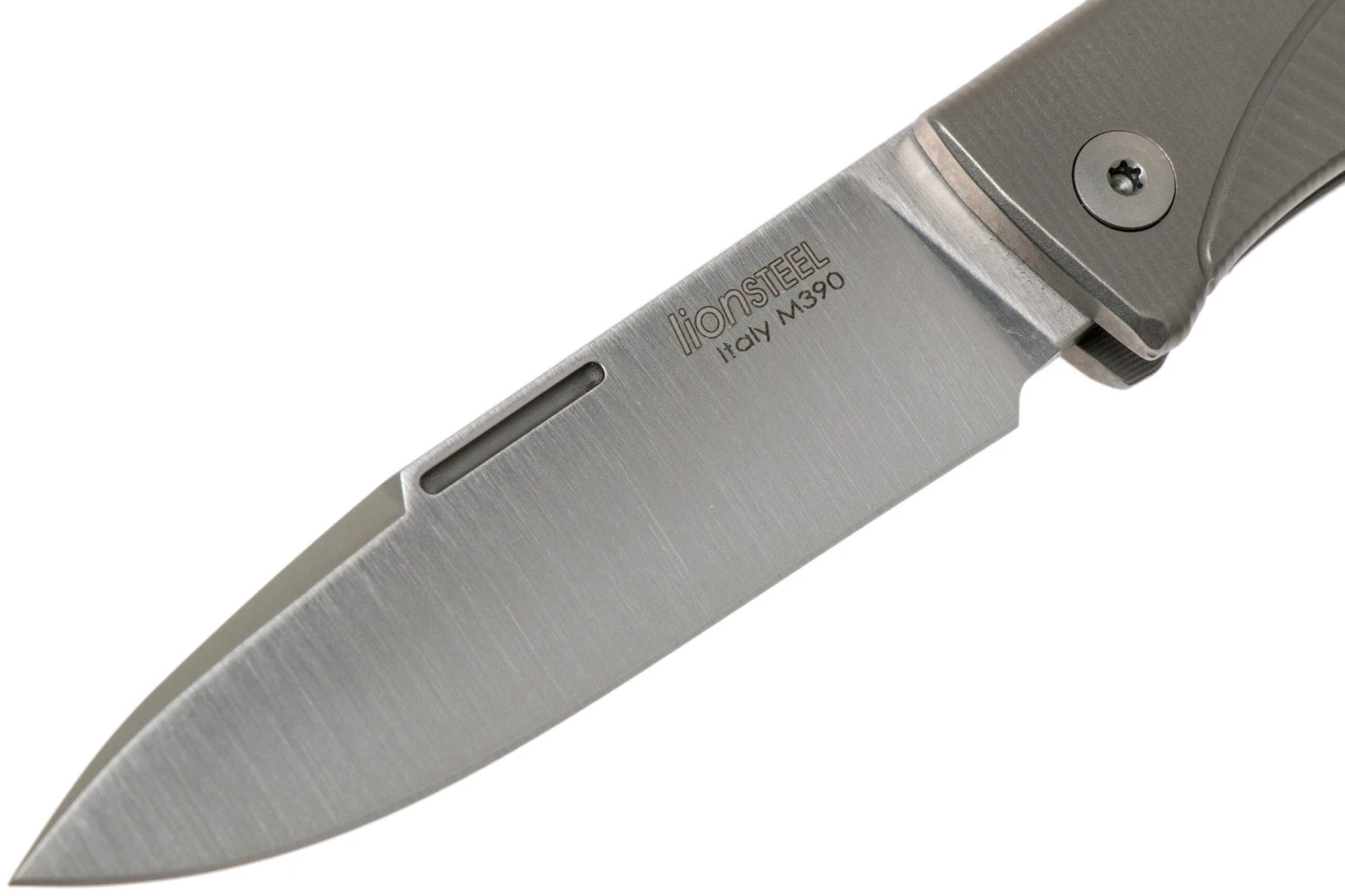 LionSteel Thrill Grey Titanium Integral Navaja Slipjoint 5 LionSteel Thrill Grey Titanium Integral Navaja Slipjoint - Imagen 3