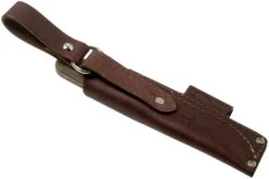 LT Wright Bushcrafter HC, 1075, Matte Green Micarta, Red Liners, Leather Sheath, Cuchillo Bushcraft -Victorinox Ventas LT BHC GM RL LS 07 lt wright