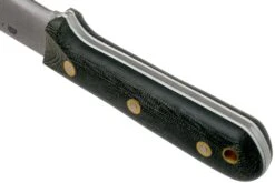 LT Wright Larry Roberts Signature Gen 6, A2, Matte Black Micarta, Leather Sheath, Cuchillo Bushcraft -Victorinox Ventas LT LRSE GEN6 BM LS 04 lt wright