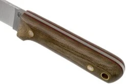 LT Wright Next Gen, A2, Matte Green Micarta, Red Liners, Leather Sheath, Cuchillo Bushcraft -Victorinox Ventas LT NG GM RL LS 05 lt wright