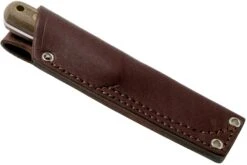 LT Wright Next Gen, A2, Matte Green Micarta, Red Liners, Leather Sheath, Cuchillo Bushcraft -Victorinox Ventas LT NG GM RL LS 06 lt wright