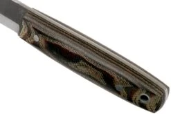 LT Wright Pronghorn, O1, Matte Python Micarta, Leather Sheath, Cuchillo Bushcraft -Victorinox Ventas LT PH PYM LS 05 lt wright