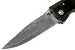 Mcusta MC-17D Classic Wave, Black Pakkawood, Cuchillo De Caballero -Victorinox Ventas MC 0017D 03 mcusta