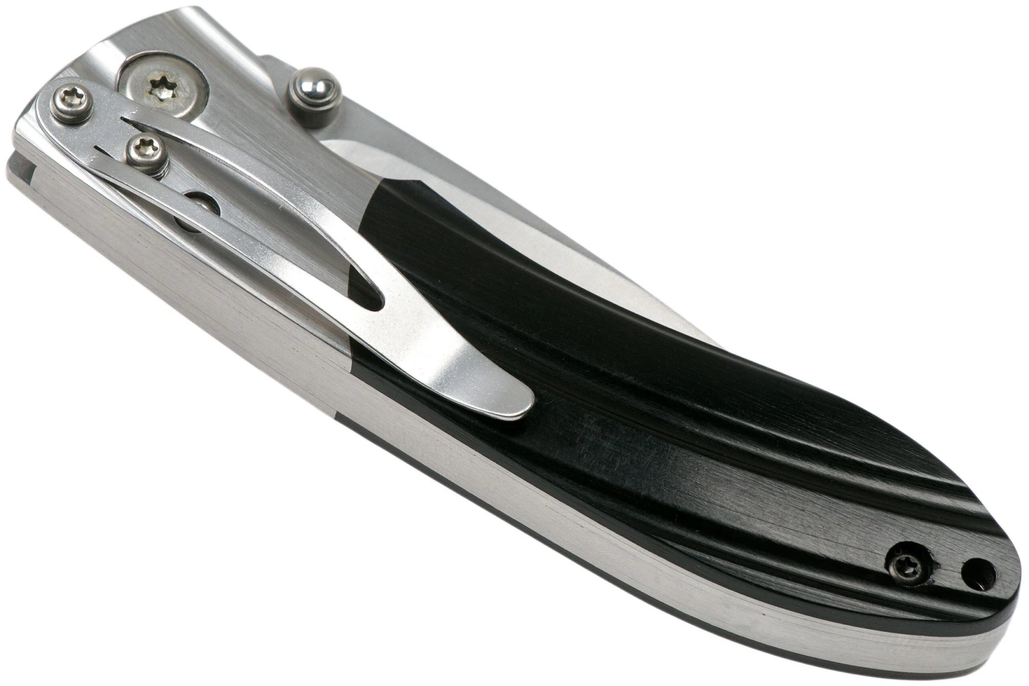 Mcusta MC-142G Ripple, SPG2 Black Pakka Wood Navaja 6 Mcusta MC-142G Ripple, SPG2 Black Pakka Wood Navaja - Imagen 4