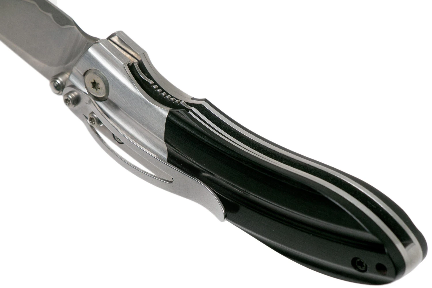 Mcusta MC-142G Ripple, SPG2 Black Pakka Wood Navaja 7 Mcusta MC-142G Ripple, SPG2 Black Pakka Wood Navaja - Imagen 5