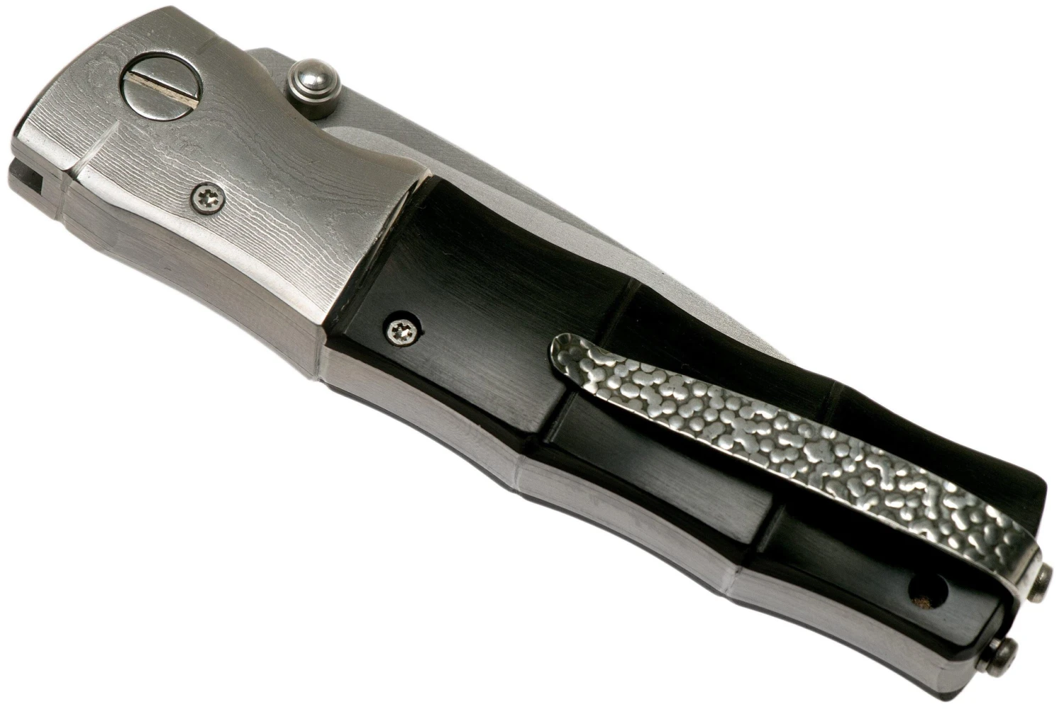 Mcusta MC-146G Shinra Mixture Bamboo, Black Pakkawood, Cuchillo De Caballero 6 Mcusta MC-146G Shinra Mixture Bamboo, Black Pakkawood, Cuchillo De Caballero - Imagen 4