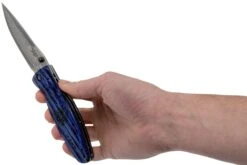 Mcusta MC-0186D Sengoku Date Masamune, Blue Pakkawood, Cuchillo De Caballero -Victorinox Ventas MC 0186D 08 mcusta