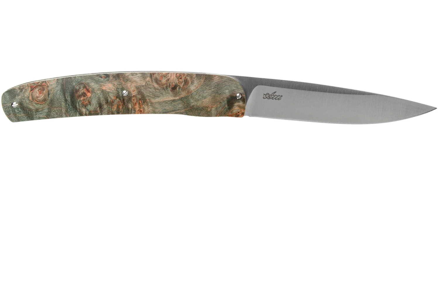 Maserin Gourmet Green Burl Navaja, 380/RV 4 Maserin Gourmet Green Burl Navaja, 380/RV - Imagen 2