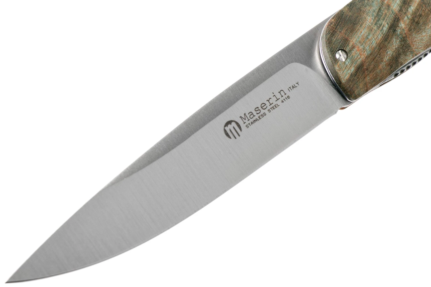 Maserin Gourmet Green Burl Navaja, 380/RV 5 Maserin Gourmet Green Burl Navaja, 380/RV - Imagen 3