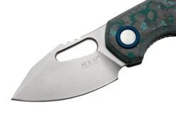 MKM Isonzo FX03-3CA Clip Point Stonewashed, Arctic Storm Carbon Fibre Navaja, Diseño De Jesper Voxnaes -Victorinox Ventas MMK FX03 3CA 03 mkm