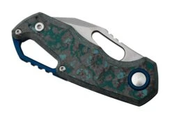 MKM Isonzo FX03-3CA Clip Point Stonewashed, Arctic Storm Carbon Fibre Navaja, Diseño De Jesper Voxnaes -Victorinox Ventas MMK FX03 3CA 06 mkm