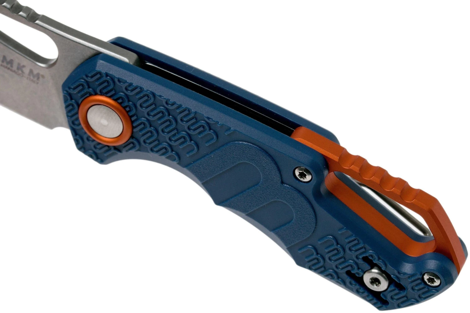 MKM Isonzo FX03-3PBL Clip Point Blue FRN Navaja, Jesper Voxnaes Design 9 MKM Isonzo FX03-3PBL Clip Point Blue FRN Navaja, Jesper Voxnaes Design - Imagen 7