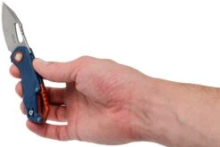 MKM Isonzo FX03-3PBL Clip Point Blue FRN Navaja, Jesper Voxnaes Design 17 MKM Isonzo FX03-3PBL Clip Point Blue FRN Navaja, Jesper Voxnaes Design -Victorinox Ventas MMK FX03 3PBL 08 mkm knives