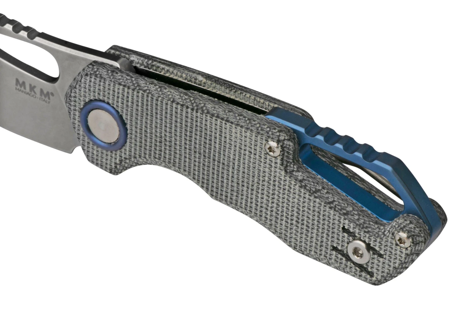 MKM Isonzo FX03M-2BC Cleaver M390, Black Canvas Micarta Navaja, Diseño Jesper Voxnaes 7 MKM Isonzo FX03M-2BC Cleaver M390, Black Canvas Micarta Navaja, Diseño Jesper Voxnaes - Imagen 5