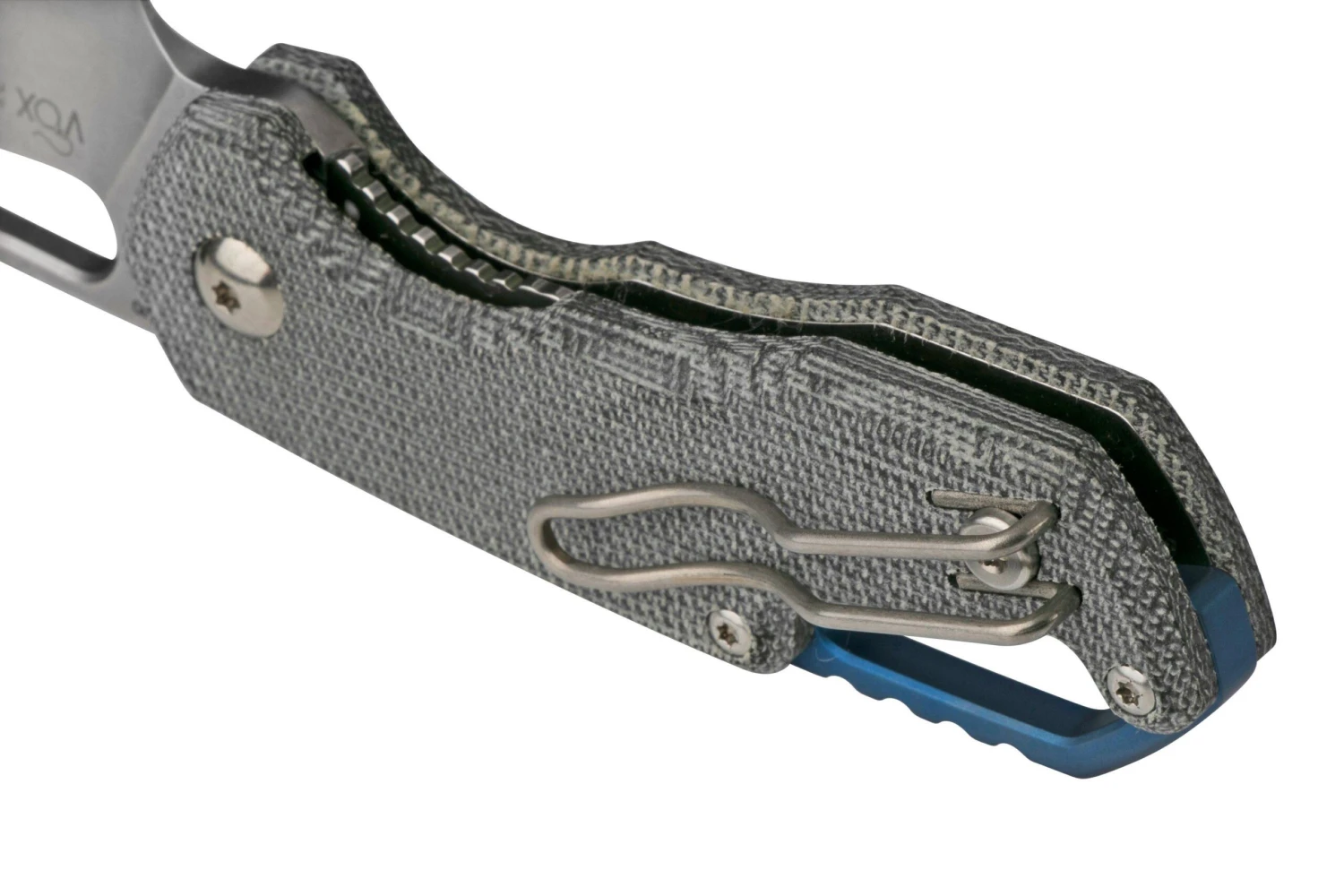 MKM Isonzo FX03M-2BC Cleaver M390, Black Canvas Micarta Navaja, Diseño Jesper Voxnaes 8 MKM Isonzo FX03M-2BC Cleaver M390, Black Canvas Micarta Navaja, Diseño Jesper Voxnaes - Imagen 6