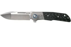 MKM Clap LS01-CT Titanium, Carbonfiber Navaja, Bob Terzuola Design