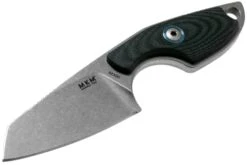 MKM Mikro 2 Wharncliffe, Stonewashed Black G10 Cuchillo De Cuello, Jesper Voxnaes Design -Victorinox Ventas MMK MR02 GBK 03 mkm knives