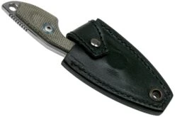 MKM Mikro 2 Wharncliffe, Stonewashed Green Canvas Micarta Cuchillo De Cuello, Jesper Voxnaes Design -Victorinox Ventas MMK MR02 GC 06 mkm knives