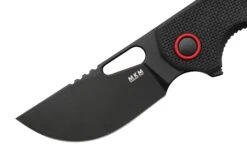 MKM Vincent VCN-GBB Black PVD N690CO, Black G10, Red Aluminum Navaja, Diseño De Jesper Voxnaes -Victorinox Ventas MMK VCV GBB 03 mkm