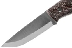 Nordic Knife Design Forester 100, N690, Bison Micarta 2021 Cuchillo Fijo -Victorinox Ventas NKD2021 03 nordic knife design