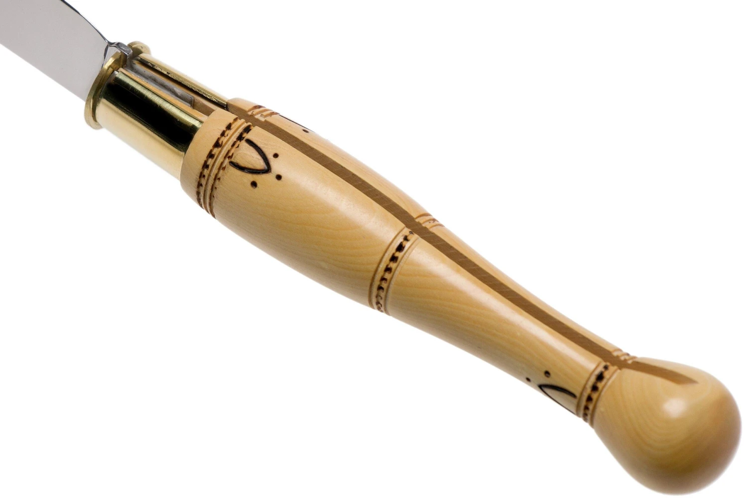 Nontron No. 30 Turning Ferrule, Boxwood, Forma De Bola NN30BO Navaja 7 Nontron No. 30 Turning Ferrule, Boxwood, Forma De Bola NN30BO Navaja - Imagen 5