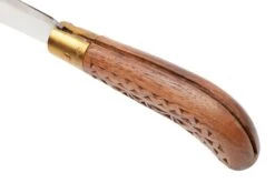 Old Bear Pruning Carved Walnut S, 9747-17-LNI Cuchillo De Jardinero -Victorinox Ventas OB9747 17 LNI 05 oldbear