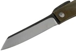 Ohta FK9 Higonokami-navaja, Green Canvas Micarta -Victorinox Ventas OHTA OFF FK9 M G 03 ohta knives