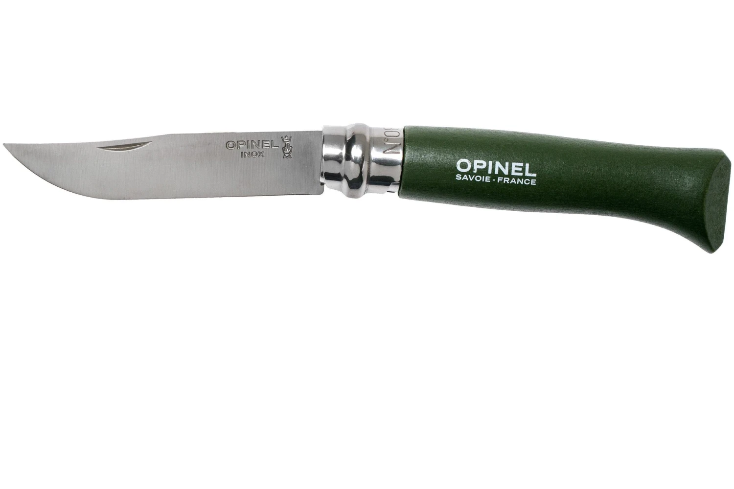 Opinel Navaja No. 08RV Khaki, Acero Inoxidable, Longitud De La Cuchilla 8,5 Cm 3 Opinel Navaja No. 08RV Khaki, Acero Inoxidable, Longitud De La Cuchilla 8,5 Cm
