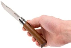 Opinel Navaja No. 8 Luxury Range, Acero Inoxidable, Madera De Nogal -Victorinox Ventas OP002025 07 opinel op002025 07