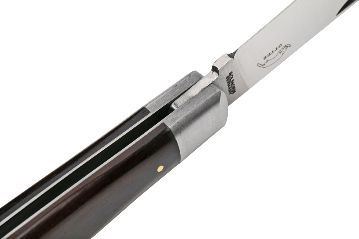 Otter Anchor Knife 173 M.L. Large Carbon, Grenadilla, Brass Anchor, Navaja 8 Otter Anchor Knife 173 M.L. Large Carbon, Grenadilla, Brass Anchor, Navaja - Imagen 6