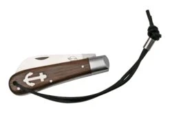 Otter Anchor Knife SET 172 Large Stainless, Smoked Oak, Brass Anchor, Leather Strap Navaja 15 Otter Anchor Knife SET 172 Large Stainless, Smoked Oak, Brass Anchor, Leather Strap Navaja -Victorinox Ventas ORSET172 04 otter