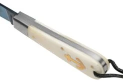 Otter Anchor Knife SET 173 KN Large Blued Carbon, Bone, Brass Anchor, Leather Strap Navaja 17 Otter Anchor Knife SET 173 KN Large Blued Carbon, Bone, Brass Anchor, Leather Strap Navaja -Victorinox Ventas ORSET173KN 06 otter