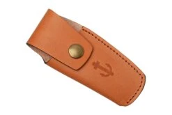 Otter Anchor Knife SET 173 Large Stainless, Grenadilla, Brass Anchor, Leather Strap Navaja -Victorinox Ventas ORSET173 08 otter