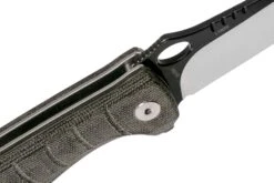 QSP Knife Locust QS117-B Black Flax Micarta Navaja 14 QSP Knife Locust QS117-B Black Flax Micarta Navaja -Victorinox Ventas QS117 B 06 qsp