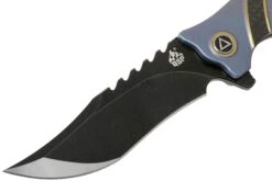 QSP Knife Kylin QS119-B Titanium Carbonfiber Navaja -Victorinox Ventas QS119 B 03 qsp knife