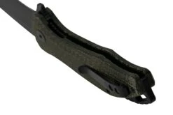 QSP Knife Raven QS122-D2 Rough Brown Micarta, Black D2, Navaja -Victorinox Ventas QS122 D2 04 qsp