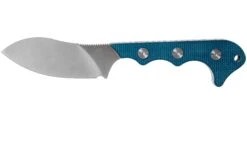 QSP Knife Neckmuk QS125-D Blue Micarta Cuchillo De Cuello