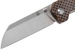 QSP Knife Penguin QS130-A Brown Texture Micarta, Navaja -Victorinox Ventas QS130 A 03 qsp