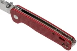 QSP Knife Penguin QS130-D Red Micarta, Navaja -Victorinox Ventas QS130 D 07 qsp