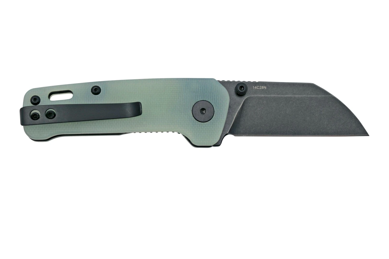 QSP Knife Penguin Mini QS130XS-F2, Blackwashed 14C28N, Natural G10 Navaja 4 QSP Knife Penguin Mini QS130XS-F2, Blackwashed 14C28N, Natural G10 Navaja - Imagen 2