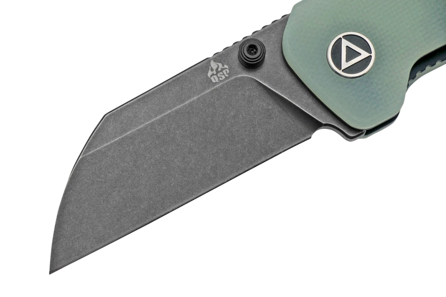 QSP Knife Penguin Mini QS130XS-F2, Blackwashed 14C28N, Natural G10 Navaja 5 QSP Knife Penguin Mini QS130XS-F2, Blackwashed 14C28N, Natural G10 Navaja - Imagen 3